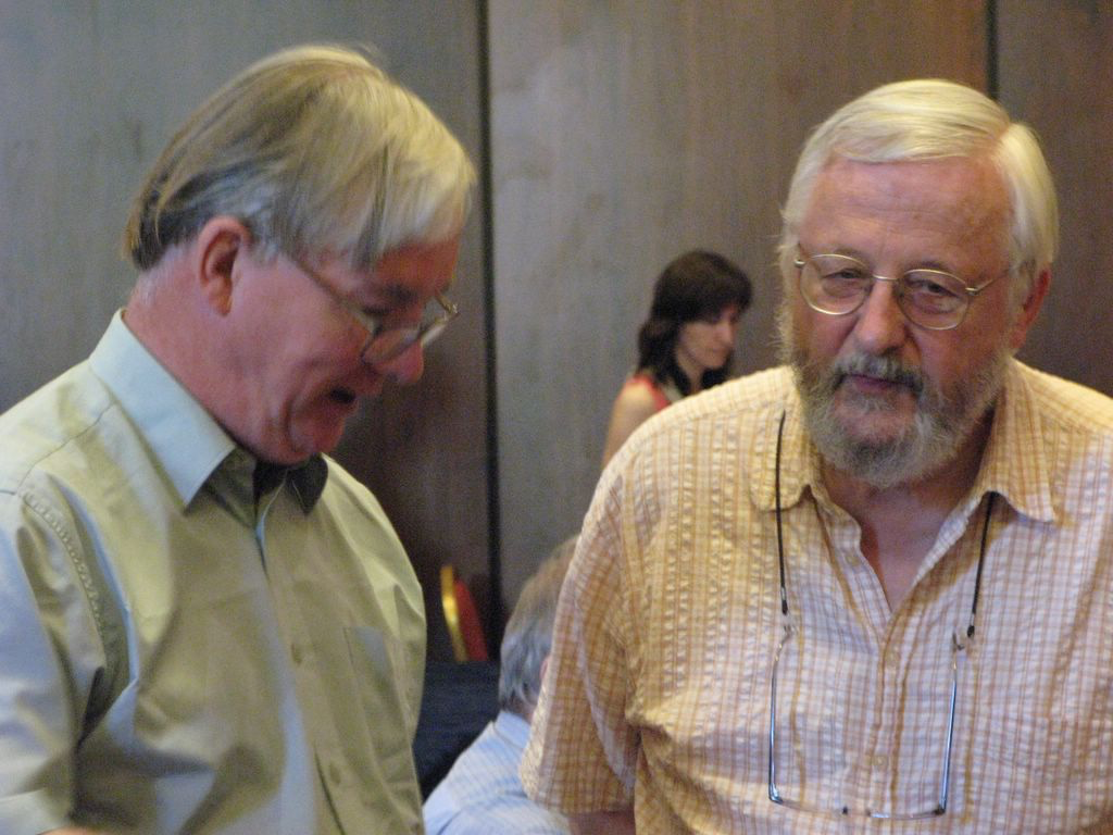 Peter Johnstone and Bill at CT2007, Carvoeiro, Algarve (Portugal), June 2007. Picture by J. Koslowski 